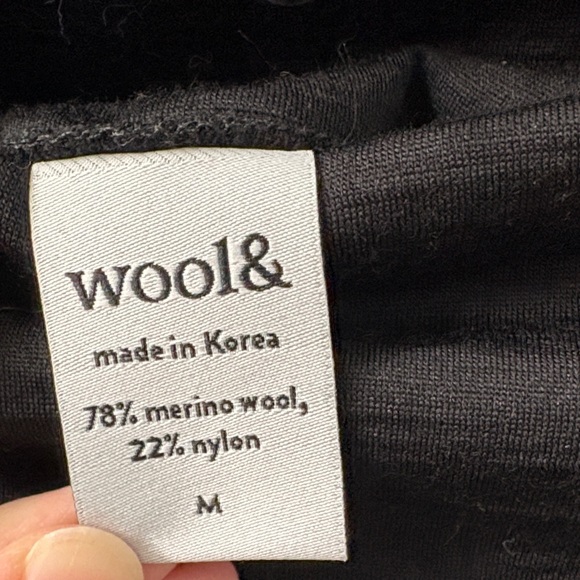 Wool& midi skirt black - Picture 3 of 3